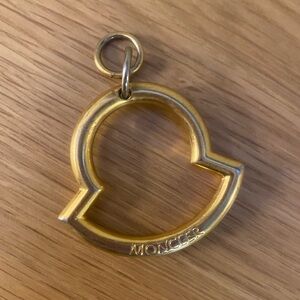 Moncler Gold-Tone Keyring